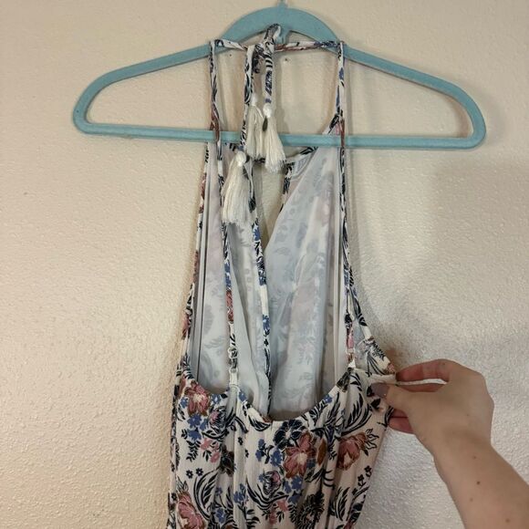 American Eagle Outfitters Floral Dress with Blue and Pink Accents XS - Picture 8 of 10